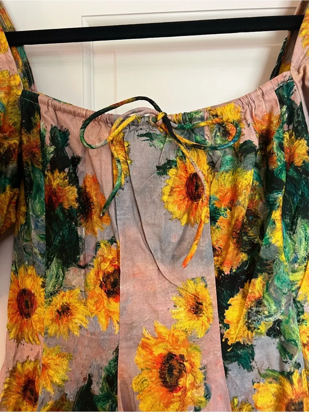 Selkie Monet Sunflower Day Dress
